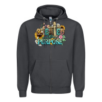 Smoke created with a purpose Zipper Hoodie - NancyCooperArtShop
