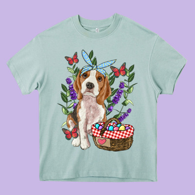Heavy Core Tee easter beagle