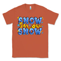 Snow Snow Snow With Sparkle Classic Tee | Teevron