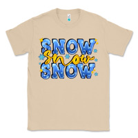 Mushroom snow snow snow with sparkle Classic Tee - AdoDesignShop