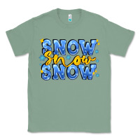Sage snow snow snow with sparkle Classic Tee - AdoDesignShop