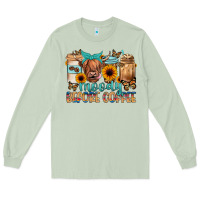 Matcha moody before coffee Long Sleeve Tee - JahusDesignShop