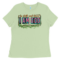Matcha be still and know that i am god Ladies Tee - texasbilliewilder