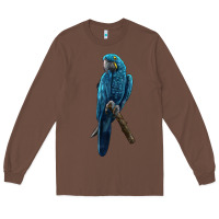 Chestnut Hyacinth Macaw Long Sleeve Tee - LillyAllenDesigns