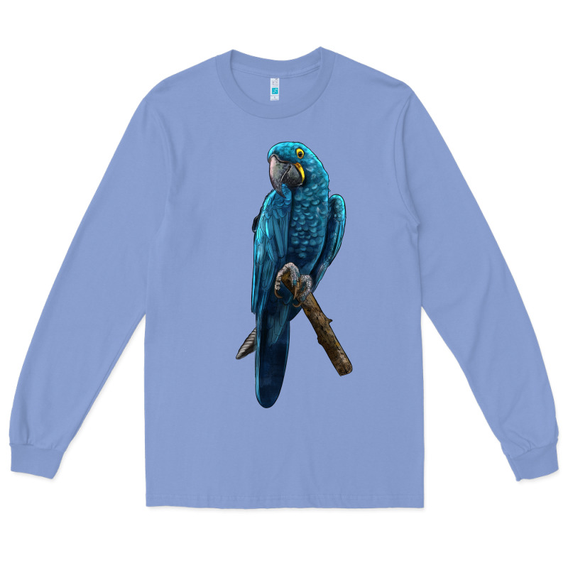 Hyacinth Macaw Long Sleeve Tee by LillyAllenDesigns | Teevron