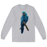 Moon Dust Hyacinth Macaw Long Sleeve Tee - LillyAllenDesigns