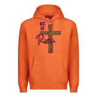 Carrot He Is Risen Leopard Premium Hoodie - Bettercallsaul