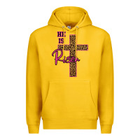 Lemon He Is Risen Leopard Premium Hoodie - Bettercallsaul