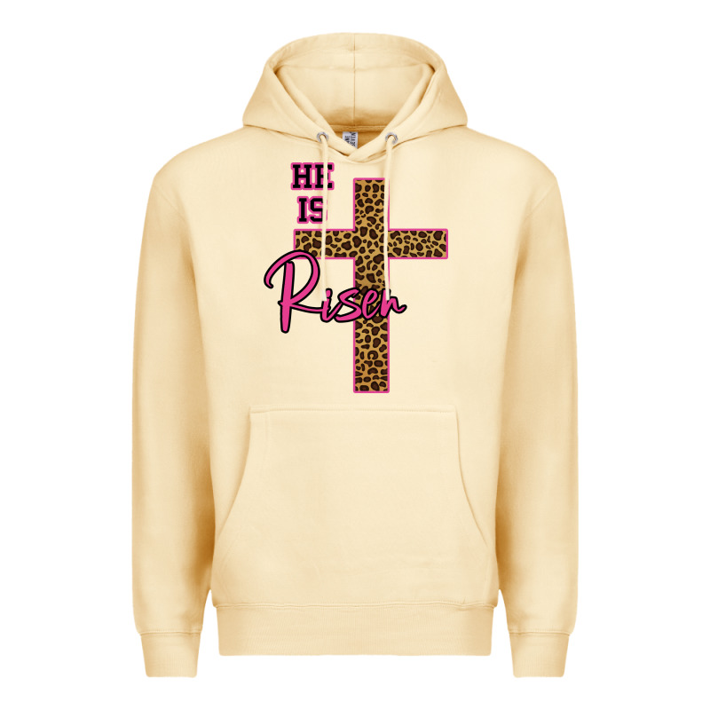 He Is Risen Leopard Premium Hoodie by Bettercallsaul | Teevron