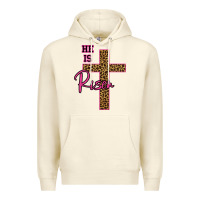Sandshell He Is Risen Leopard Premium Hoodie - Bettercallsaul