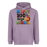 Lavender happy 100 th days of school Heavyweight Hoodie - Artiststas
