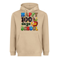Mushroom happy 100 th days of school Heavyweight Hoodie - Artiststas