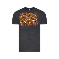 Vintage Black american football background Vintage Tee - JahusDesignShop