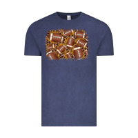 Vintage Denim american football background Vintage Tee - JahusDesignShop