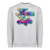 Heather Grey mom life Heavyweight Sweatshirt - JahusDesignShop