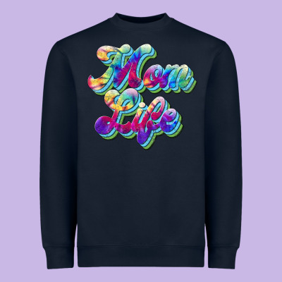 Mom Life Heavyweight Sweatshirt Designed By Jahusdesignshop