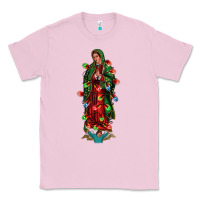 Bubblegum Pink our lady of Guadalupe Christmas Classic Tee - Jasminsmagicworld