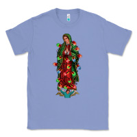 Colony Blue our lady of Guadalupe Christmas Classic Tee - Jasminsmagicworld