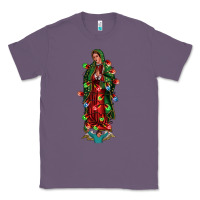Lavender our lady of Guadalupe Christmas Classic Tee - Jasminsmagicworld
