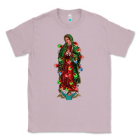 Lilac our lady of Guadalupe Christmas Classic Tee - Jasminsmagicworld