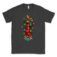 Smoke our lady of Guadalupe Christmas Classic Tee - Jasminsmagicworld