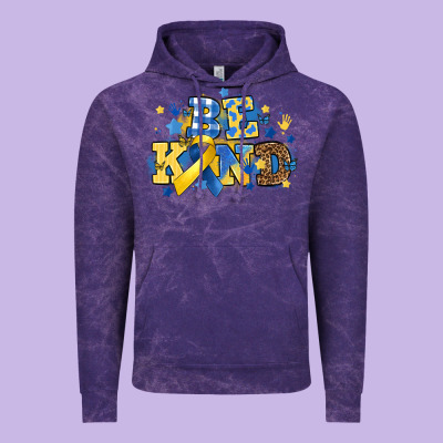 Be Kind Vintage Hoodie Designed By Artiststas