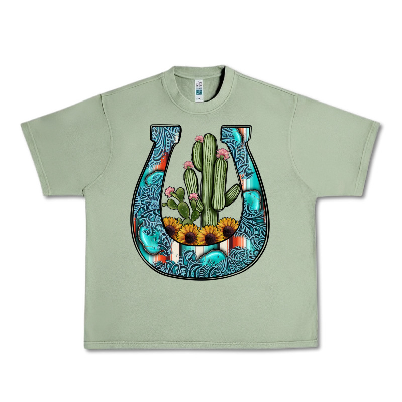 Cactus Horseshoe Urban Heavy Tee by JahusDesignShop | Teevron