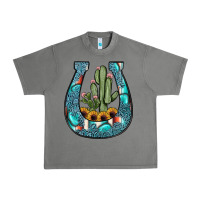 Tornado cactus horseshoe Urban Heavy Tee - JahusDesignShop