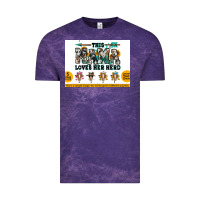 Cloud Purple This mama  loves her herd goats Vintage Tee - Jasminsmagicworld