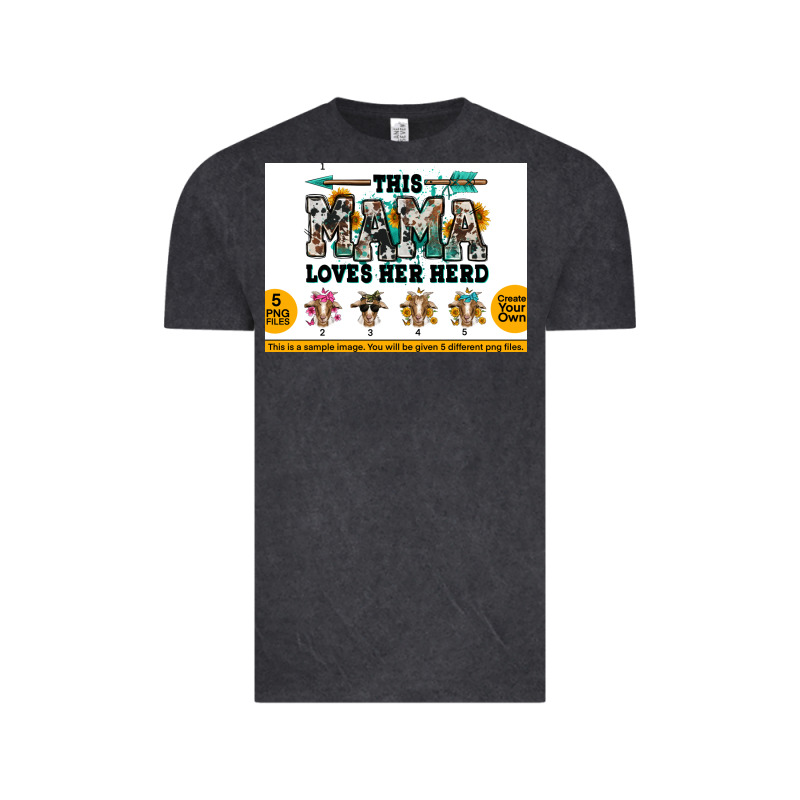 This Mama  Loves Her Herd Goats Vintage Tee by Jasminsmagicworld | Teevron