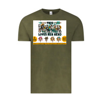 Vintage Olive This mama  loves her herd goats Vintage Tee - Jasminsmagicworld