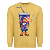 Antique Gold 4th of july coca Premium Sweatshirt - BarkalooDesign