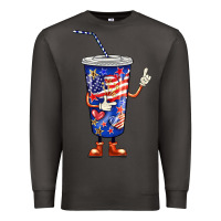 Smoke 4th of july coca Premium Sweatshirt - BarkalooDesign