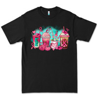 Black breast cancer  coffee cups Premium Tee - AdoDesignShop