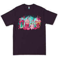 Plum breast cancer  coffee cups Premium Tee - AdoDesignShop