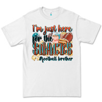 White i'm just here for the snacks #american football br Premium Tee - Zillion Design Studio