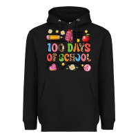 Black 100 days of school Heavyweight Hoodie - Artiststas