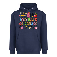 Navy 100 days of school Heavyweight Hoodie - Artiststas
