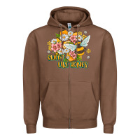 Chestnut like honey Zipper Hoodie - MaliasSmallBusiness