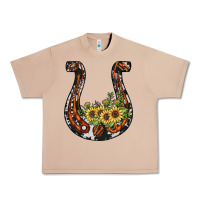Burro horseshoe sunflower Urban Heavy Tee - JahusDesignShop