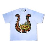 Grape Ice horseshoe sunflower Urban Heavy Tee - JahusDesignShop