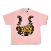 Salmon horseshoe sunflower Urban Heavy Tee - JahusDesignShop