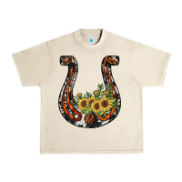 Sandshell horseshoe sunflower Urban Heavy Tee - JahusDesignShop