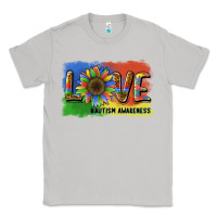 Moon Dust sunflower love autism awareness Classic Tee - BarkalooDesign