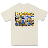 Bone i'm just here for the snacks volleyball Premium Tee - Zillion Design Studio