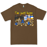 Cacao i'm just here for the snacks volleyball Premium Tee - Zillion Design Studio