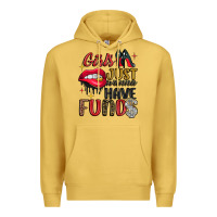 Antique Gold girls just wanna have funds Premium Hoodie - JahusDesignShop