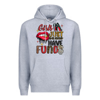 Heather Grey girls just wanna have funds Premium Hoodie - JahusDesignShop