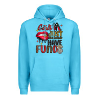 Ocean Blue girls just wanna have funds Premium Hoodie - JahusDesignShop