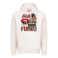 Pale Pink girls just wanna have funds Premium Hoodie - JahusDesignShop